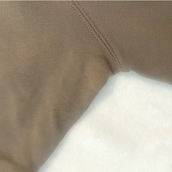 Essentials Short Sleeve Crewneck Sweatshirt Mens Sz Medium - Beige - Picture 3 of 7